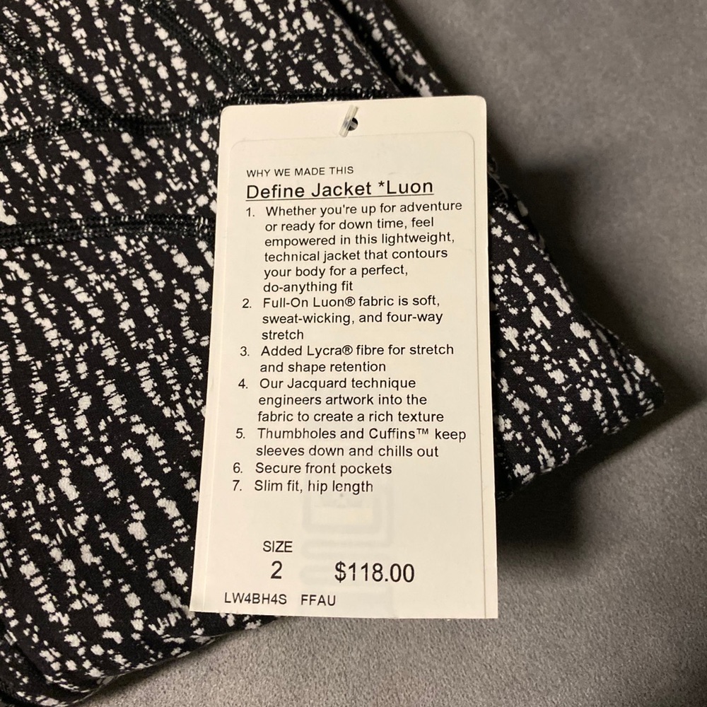 Lululemon define jacket* Luon - Picture 4 of 4